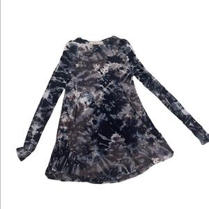 Mumu Mellow Long Sleeve Mini Dress